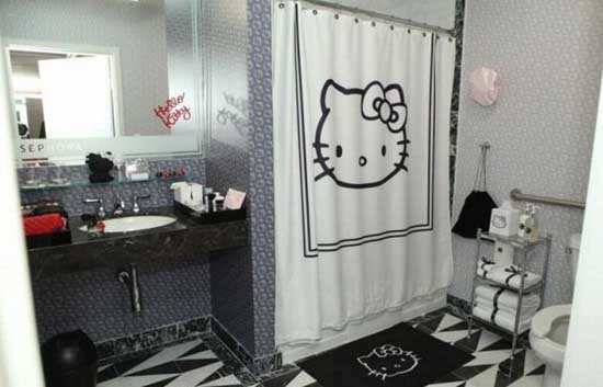 超萌HelloKitty精品酒店設(shè)計(jì)欣賞：今天你賣(mài)萌了嗎？