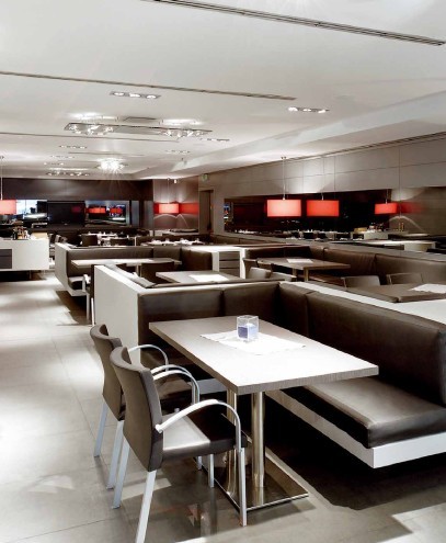 餐飲會所設計效果圖