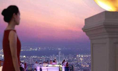 站在曼谷頭頂 世界上唯一的空中酒吧設(shè)計(jì)圖欣賞