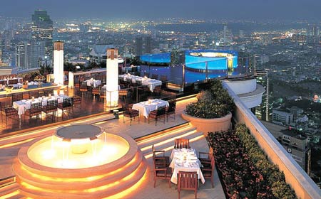 站在曼谷頭頂 世界上唯一的空中酒吧設(shè)計(jì)圖欣賞