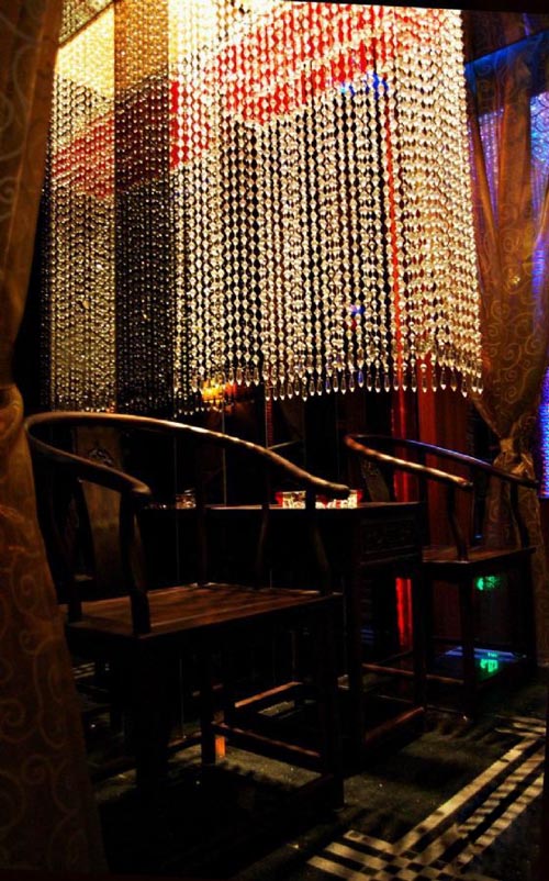 感受繁華夜景   成都藍(lán)色夢(mèng)幻娛樂會(huì)所設(shè)計(jì)欣賞