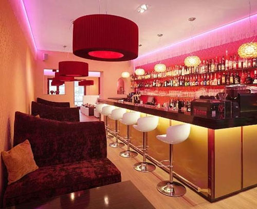 時尚質(zhì)感   國外小酒吧設(shè)計(jì)圖欣賞