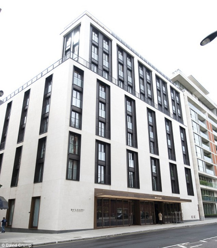 倫敦最貴的酒店室內(nèi)設(shè)計曝光  寶格麗酒店設(shè)計欣賞