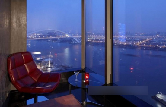 上海奢華酒吧設(shè)計(jì)效果圖  萬(wàn)豪酒店Yu吧設(shè)計(jì)說明