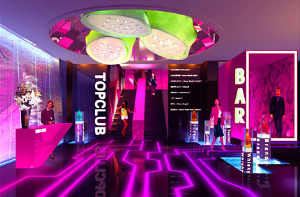 酒吧設計挑戰(zhàn)娛樂極限  TOPCLUB酒吧設計圖欣賞