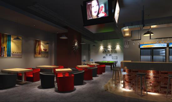 時尚個性酒吧設(shè)計圖  深圳烏托邦酒吧設(shè)計欣賞