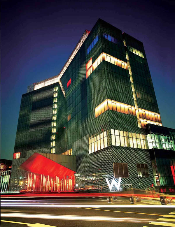 獨(dú)一無二的設(shè)計(jì)師酒店  首爾華克山莊W精品酒店設(shè)計(jì)欣賞