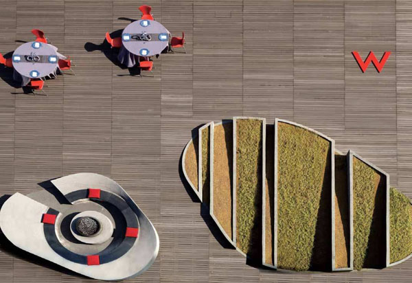 獨(dú)一無二的設(shè)計(jì)師酒店  首爾華克山莊W精品酒店設(shè)計(jì)欣賞