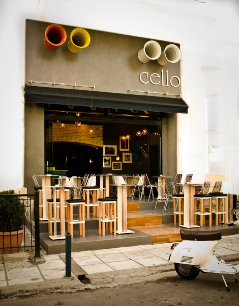 旅游主題酒吧設(shè)計(jì)欣賞 大提琴休閑酒吧