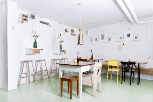 清新自然的文藝范兒小酒吧設(shè)計(jì)圖欣賞