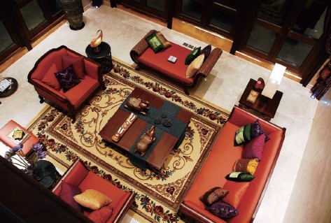 東南亞風(fēng)格私人會所設(shè)計方案