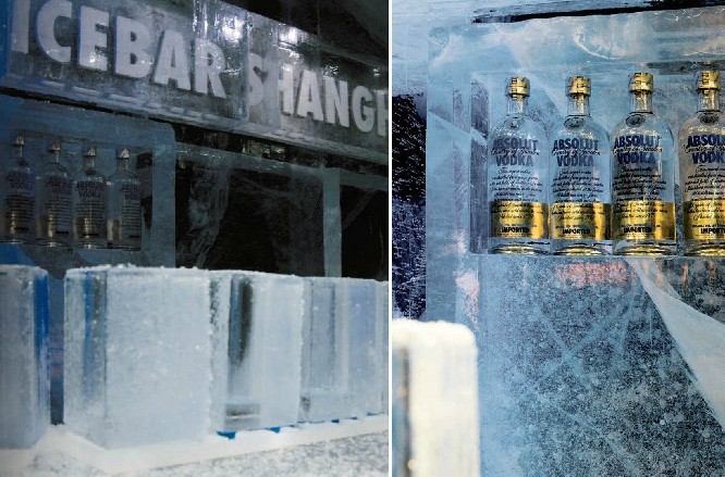 冰與火 上海Absolut Icebar酒吧設(shè)計