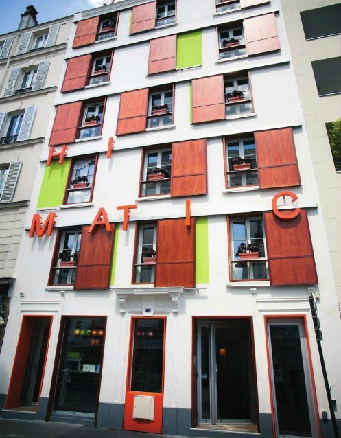 巴黎喜馬蒂奇酒店 推崇都市生態(tài)住宿的設(shè)計(jì)理念