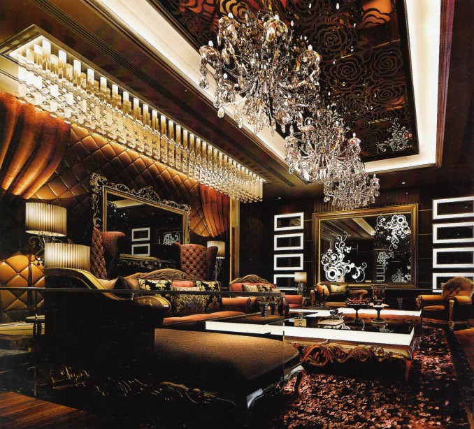 銀城夜總會設(shè)計案例效果圖賞析