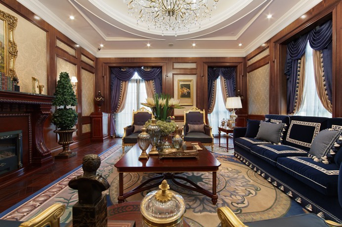古典設(shè)計(jì)新航標(biāo) 法式浪漫商務(wù)會(huì)所設(shè)計(jì)