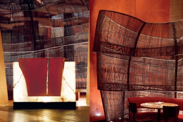 迪拜Nobu 紅酒會所設(shè)計裝修圖