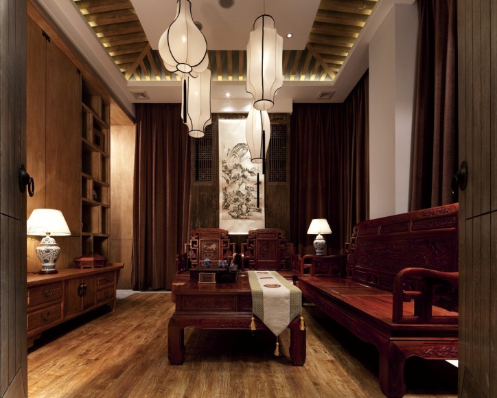 合肥徽派茶會(huì)所設(shè)計(jì)