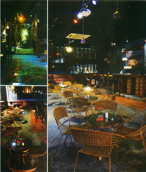 中國古典風(fēng)味的舒適空間 上海虹橋花園酒吧設(shè)計(jì)